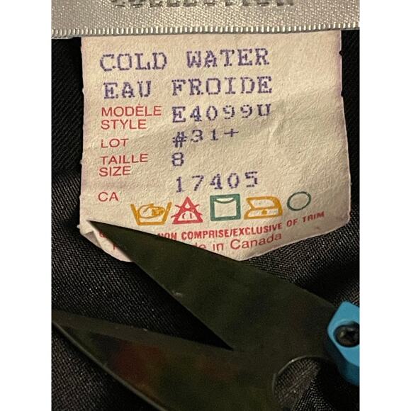 Conrad C 90s Black with Embroidered Waistband Pencil Maxi Skirt - Picture 9 of 11